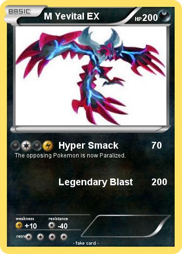 Pokemon M Yevital EX