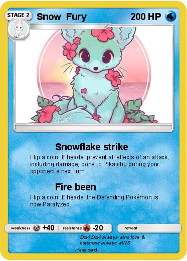Pokemon Snow  Fury