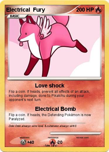 Pokemon Electrical  Fury