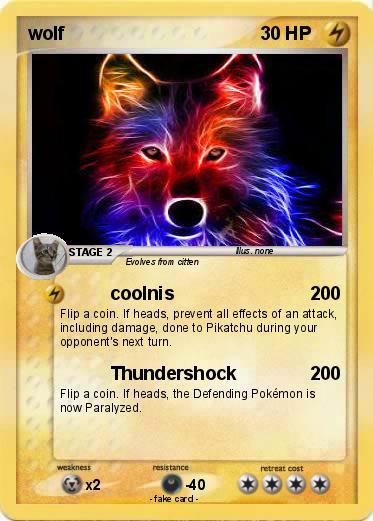 Pokemon wolf