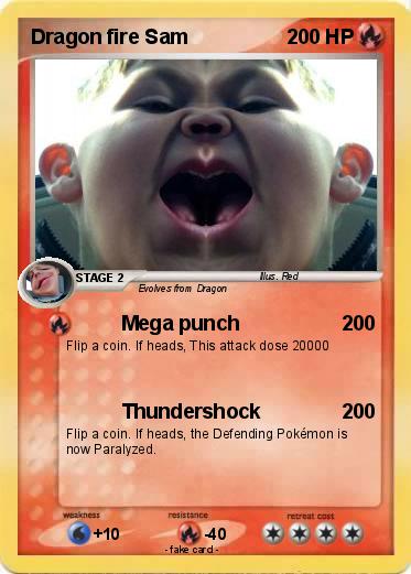 Pokemon Dragon fire Sam