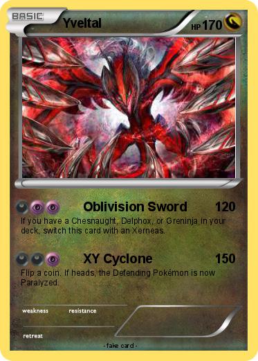 Pokemon Yveltal