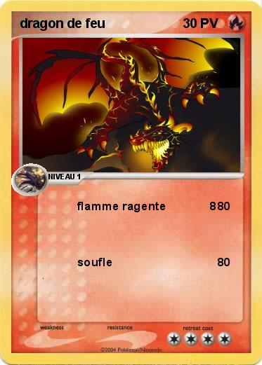 Pokemon dragon de feu