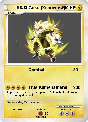 Pokemon SSJ3 Goku (Xenoverse)