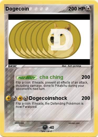 Pokemon Dogecoin