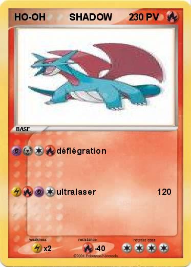 Pokemon HO-OH         SHADOW      2