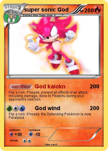 Pokemon super sonic God
