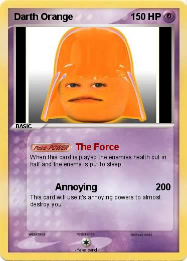 Pokemon Darth Orange