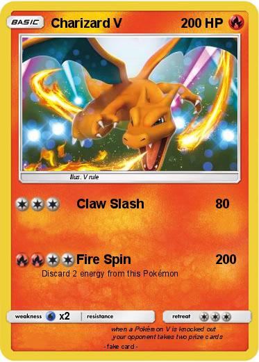 Pokemon Charizard V