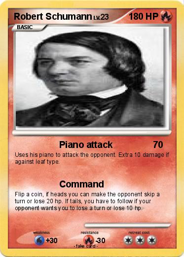 Pokemon Robert Schumann