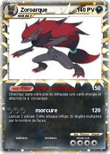Pokemon Zoroarque