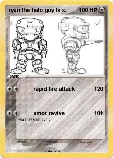 Pokemon ryan the halo guy lv x.