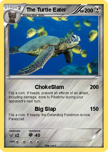 Pokemon The Turtle Eater