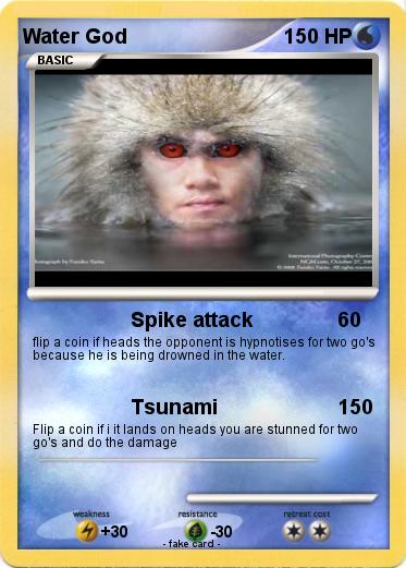 Pokemon Water God