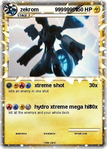 Pokemon zekrom           99999999