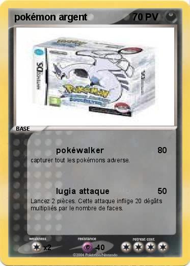 Pokemon pokémon argent
