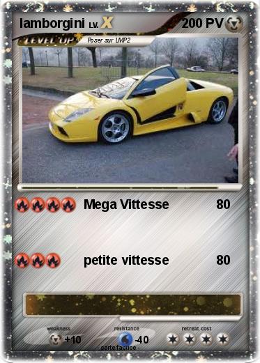 Pokemon lamborgini