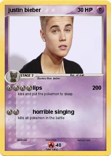 Pokemon justin bieber