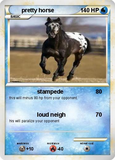Pokemon pretty horse