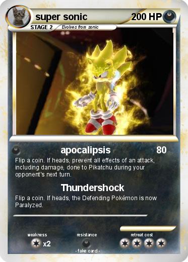 Pokemon super sonic