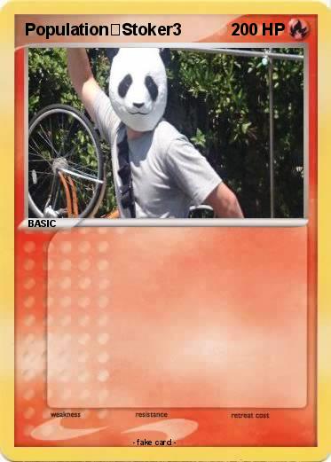 Pokemon Population　Stoker3