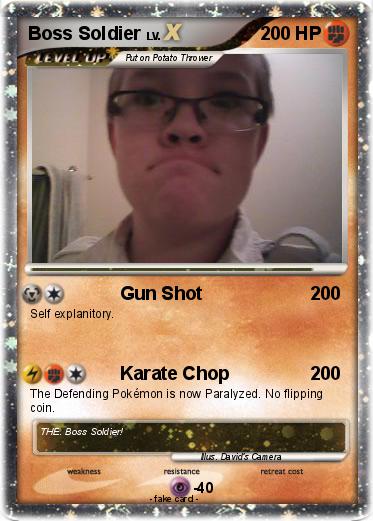 Pokemon Boss Soldier