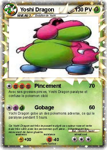 Pokemon Yoshi Dragon