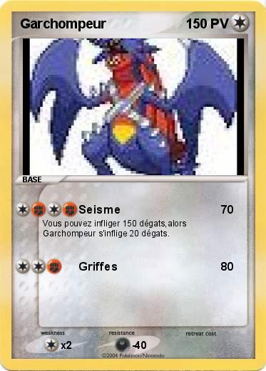 Pokemon Garchompeur