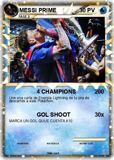 Pokemon MESSI PRIME