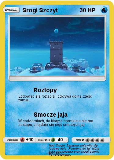Pokemon Srogi Szczyt