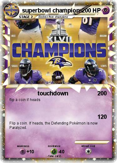 Pokemon superbowl champions