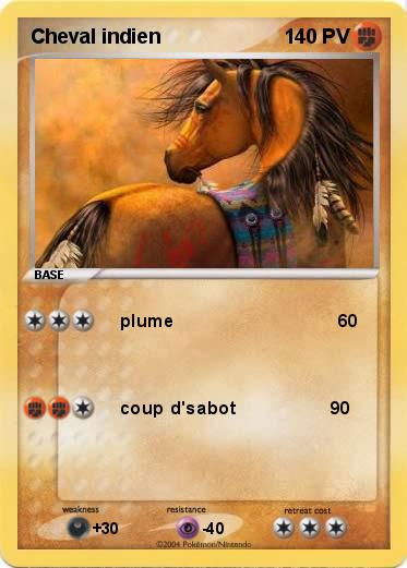 Pokemon Cheval indien