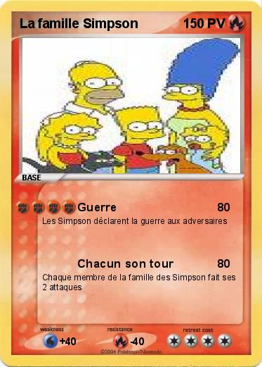 Pokemon La famille Simpson