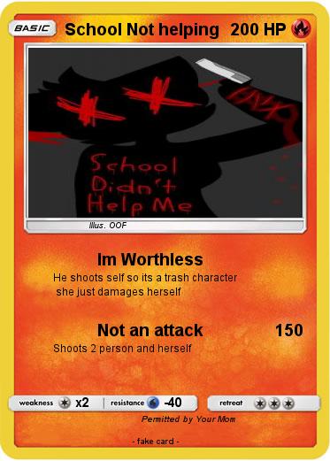 Pokemon School Not helping