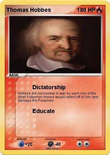 Pokemon Thomas Hobbes