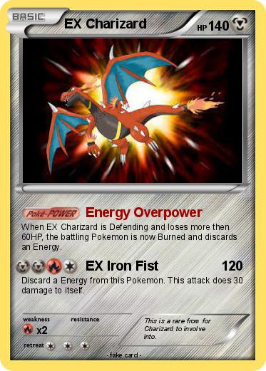 Pokemon EX Charizard