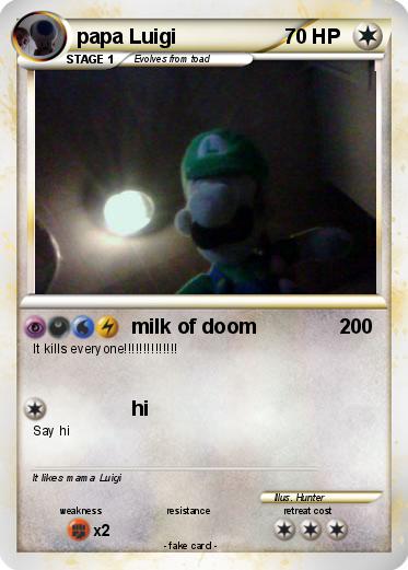 Pokemon papa Luigi