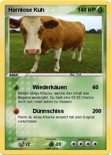 Pokemon Hornlose Kuh