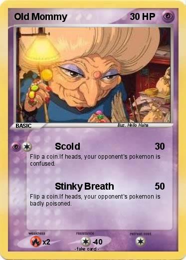 Pokemon Old Mommy