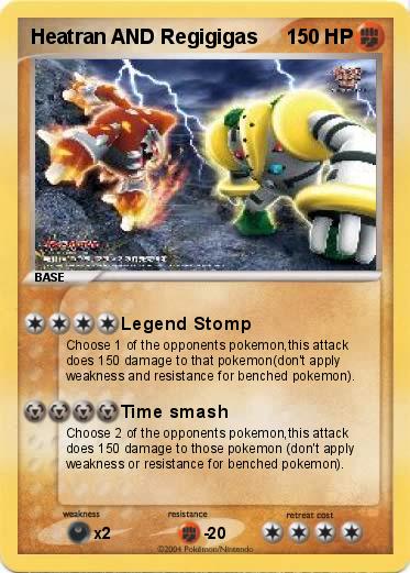 Pokemon Heatran AND Regigigas