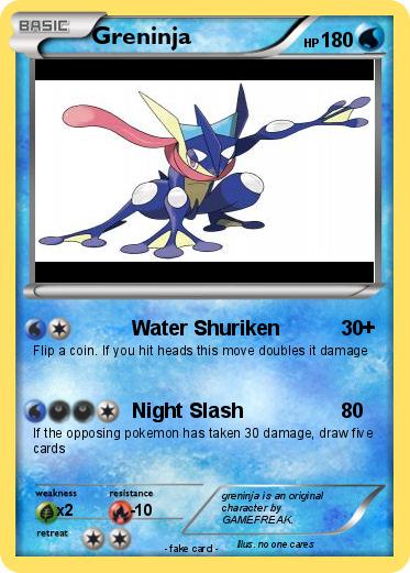 Pokemon Greninja