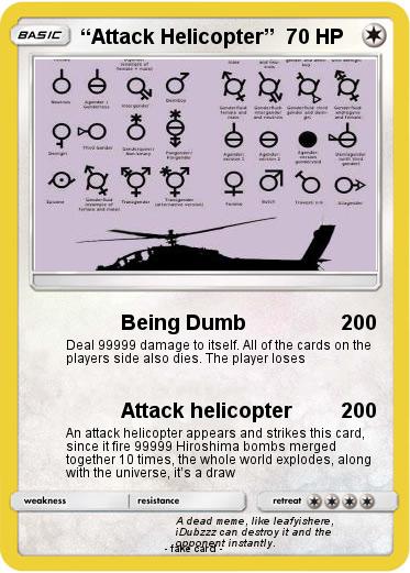 Pokemon “Attack Helicopter”
