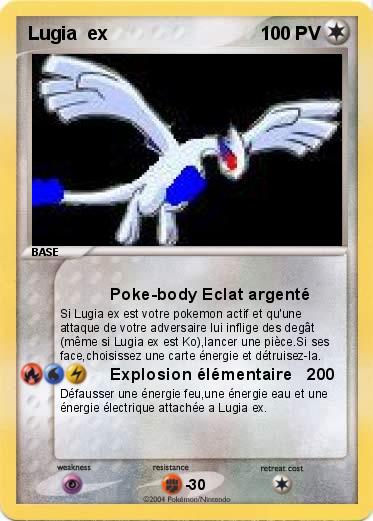 Pokemon Lugia  ex