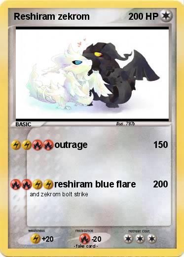 Pokemon Reshiram zekrom