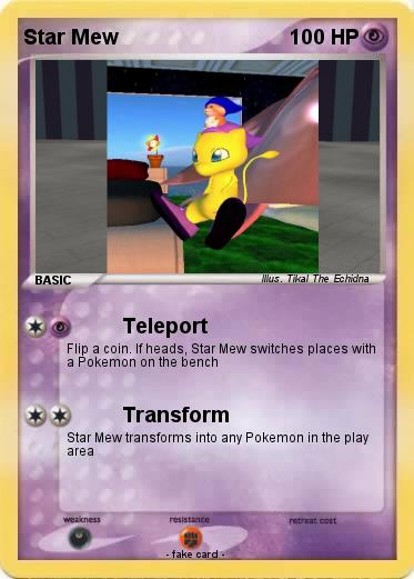 Pokemon Star Mew