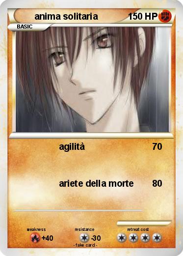 Pokemon anima solitaria