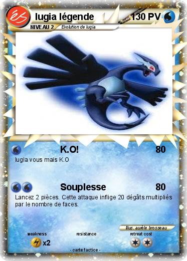 Pokemon lugia légende