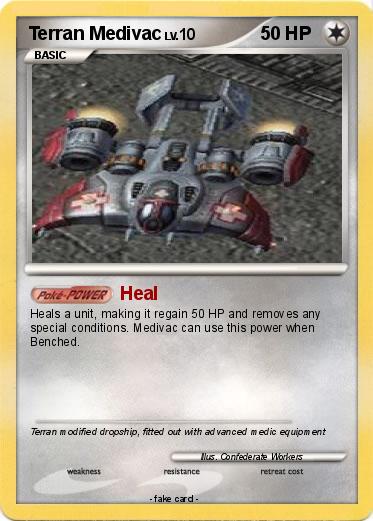 Pokemon Terran Medivac