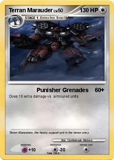 Pokemon Terran Marauder