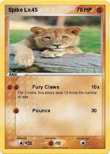 Pokemon Spike Lv.45